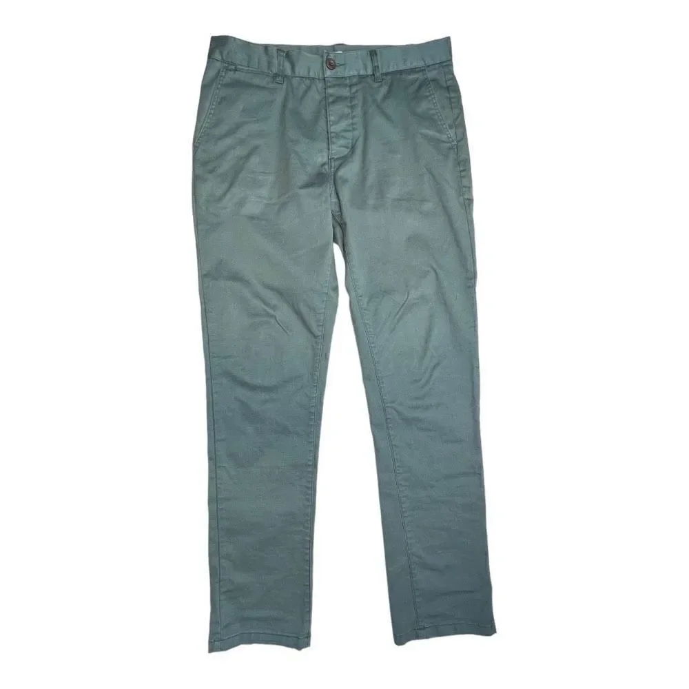 Katin Pants Double Welt Back Teal Men’s 33/31